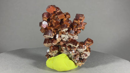 Vanadinit - Mibladen ca. 7x6cm