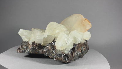 Calcit/Sphalerit - Elmwood Mine ca. 14x10cm