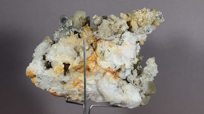 Bergkristall/Calcit - Pfunds/Tirol ca. 10x8cm