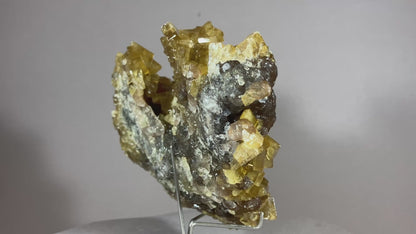 Baryt/Fluorit - Jangxi/China ca. 12x11cm