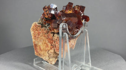 Vanadinit - Mibladen ca. 8x6,5cm