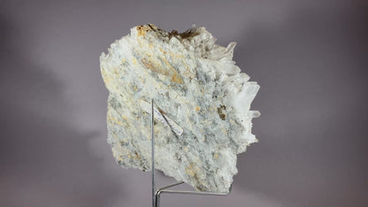 Bergkristall/Chalkopyrit - Baja Sprie/Rumänien ca. 21x16cm