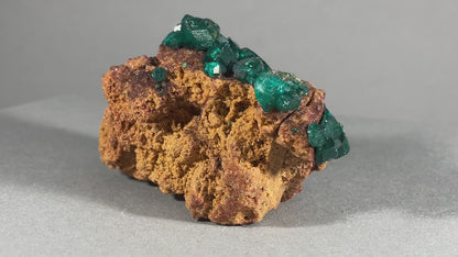 Dioptaskristalle - Kongo ca. 5,8x3,5cm