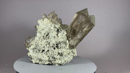 Rauchquarz - Val Giuv/Schweiz ca. 12x10cm