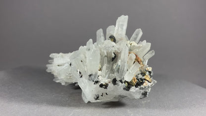 Bergkristall/Kupferkies/Bleiglanz - Madan ca. 7,5x5cm