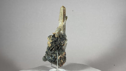 Hämatit/Bergkristall - Jinlong/China ca. 11x5cm