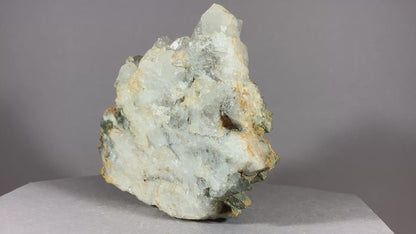 Bergkristall/Chlorit - Thusis/Schweiz ca. 10x9cm