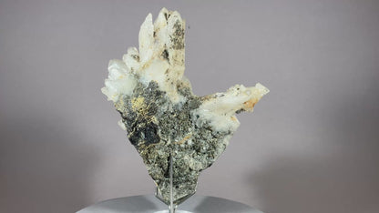 Bergkristall/Bleiglanz - Cavnic/Rumänien ca. 13,5x9cm