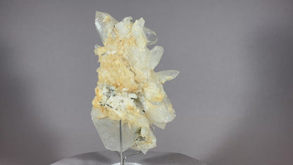 Bergkristall/Periklin - Rauris/Salzburg ca. 13x7cm