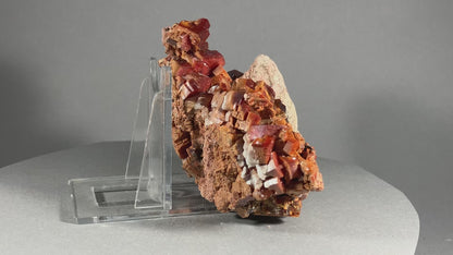 Vanadinit - Mibladen ca. 11,5x6cm