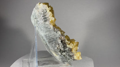 Baryt/Fluorit- Jangxi ca. 12,5x10cm