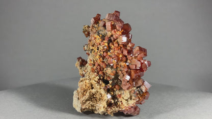 Vanadinit - Mibladen ca. 6x5,5cm